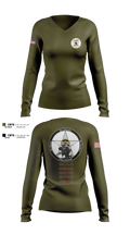 D-Day Ohio, Inc Women's Long Sleeve V-neck Shirt - 4