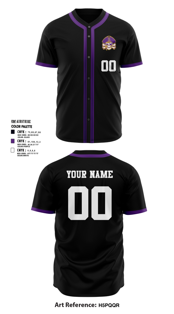 Full Button Baseball Jersey, John R Rogers High School Esports, Spirit Store, Teamtime, Team time, sublimation, custom sports apparel, team uniforms, spirit wear, spiritwear, sports uniforms, custom shirts, team store, custom team store, fundraiser sports, apparel fundraiser
