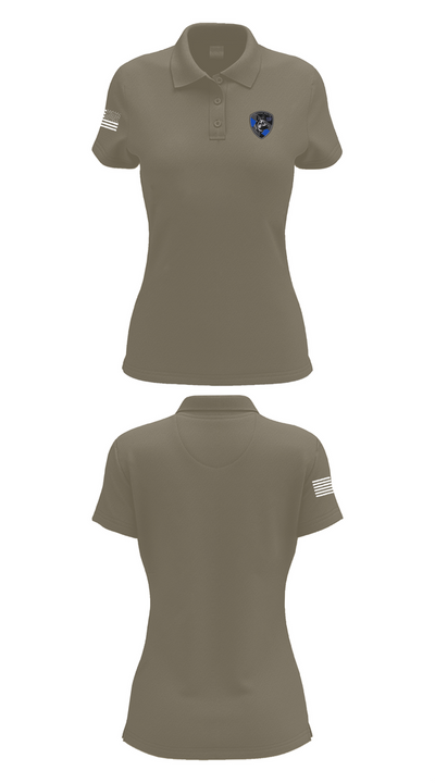 Florence K-9 42822688 Women's Short Sleeve Performance Polo  - 71