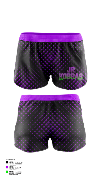 Womens Shorts, JR Kobras, Softball, Teamtime, Team time, sublimation, custom sports apparel, team uniforms, spirit wear, spiritwear, sports uniforms, custom shirts, team store, custom team store, fundraiser sports, apparel fundraiser