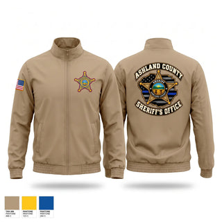 Windbreaker, Ashland County Sheriff Office, Police, Teamtime, Team time, sublimation, custom sports apparel, team uniforms, spirit wear, spiritwear, sports uniforms, custom shirts, team store, custom team store, fundraiser sports, apparel fundraiser
