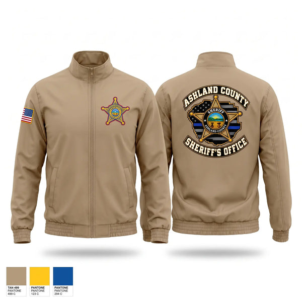 Windbreaker, Ashland County Sheriff Office, Police, Teamtime, Team time, sublimation, custom sports apparel, team uniforms, spirit wear, spiritwear, sports uniforms, custom shirts, team store, custom team store, fundraiser sports, apparel fundraiser