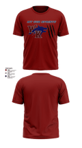 White Knoll High School Track & Field 55705888 Short Sleeve Performance Shirt - 2