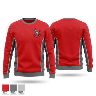 Crew Neck Sweatshirt, Bedford Junior High School Cross Country, Cross Country, Teamtime, Team time, sublimation, custom sports apparel, team uniforms, spirit wear, spiritwear, sports uniforms, custom shirts, team store, custom team store, fundraiser sports, apparel fundraiser