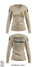 441st Seaport Operations Company 48632233 Women's Long Sleeve V-neck Shirt - 1