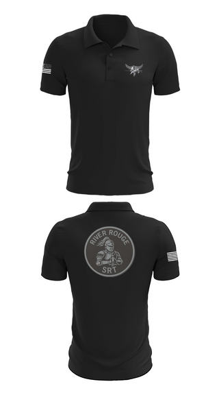 Short Sleeve Performance Polo, River Rouge Police Special Response Team, Police, Teamtime, Team time, sublimation, custom sports apparel, team uniforms, spirit wear, spiritwear, sports uniforms, custom shirts, team store, custom team store, fundraiser sports, apparel fundraiser