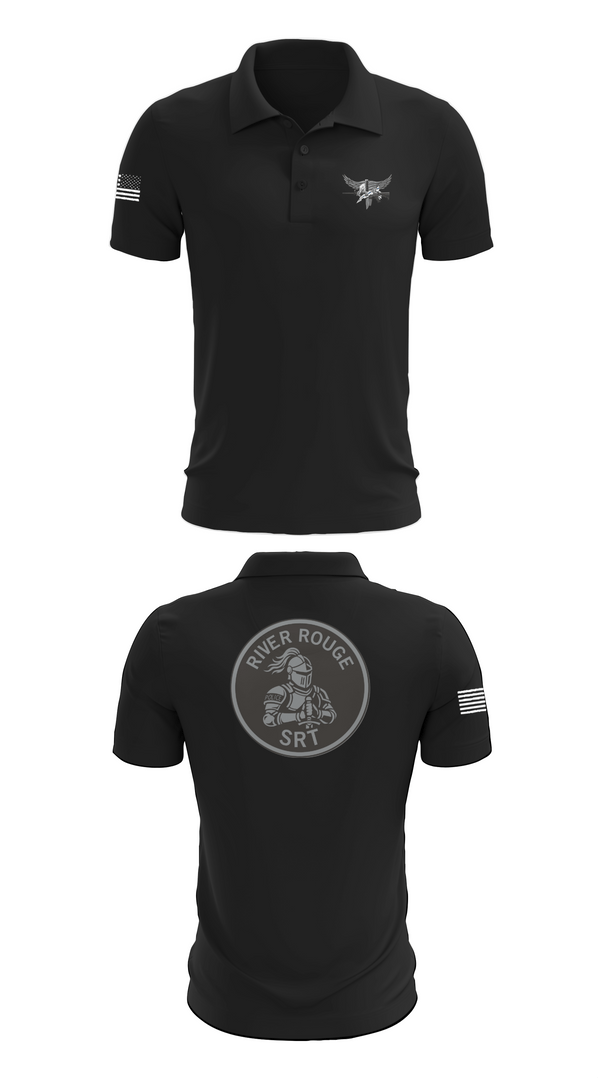 Short Sleeve Performance Polo, River Rouge Police Special Response Team, Police, Teamtime, Team time, sublimation, custom sports apparel, team uniforms, spirit wear, spiritwear, sports uniforms, custom shirts, team store, custom team store, fundraiser sports, apparel fundraiser