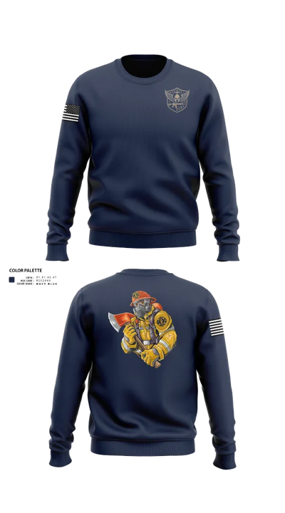 Lead Hill Fire Department 30575335 Crew Neck Sweatshirt - 21