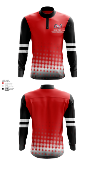 Quarter Zip Jacket, Niles West Wolfettes Dance, Spirit Store, Teamtime, Team time, sublimation, custom sports apparel, team uniforms, spirit wear, spiritwear, sports uniforms, custom shirts, team store, custom team store, fundraiser sports, apparel fundraiser