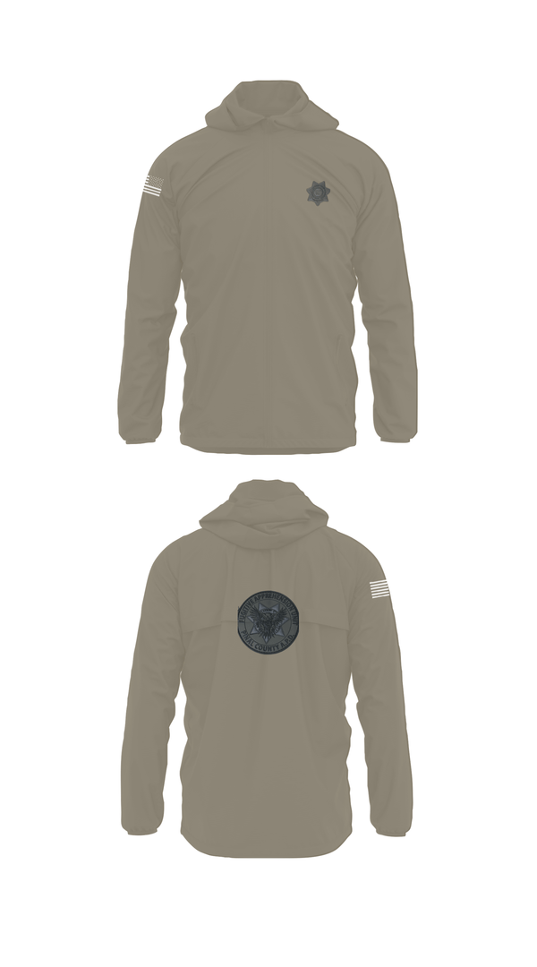 Windbreaker, Pinal County Adult Probation Fugitive Apprehension Unit, Police, Teamtime, Team time, sublimation, custom sports apparel, team uniforms, spirit wear, spiritwear, sports uniforms, custom shirts, team store, custom team store, fundraiser sports, apparel fundraiser