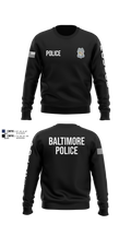 Baltimore Police Department 87844161 Crew Neck Sweatshirt - 108