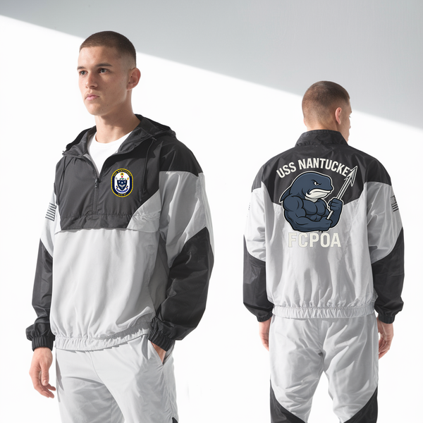 Windbreaker, USS NANTUCKET LCS 27, , Teamtime, Team time, sublimation, custom sports apparel, team uniforms, spirit wear, spiritwear, sports uniforms, custom shirts, team store, custom team store, fundraiser sports, apparel fundraiser