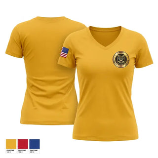 Womens Short Sleeve Vneck Shirt, Northern york county regional police department, Police, Teamtime, Team time, sublimation, custom sports apparel, team uniforms, spirit wear, spiritwear, sports uniforms, custom shirts, team store, custom team store, fundraiser sports, apparel fundraiser