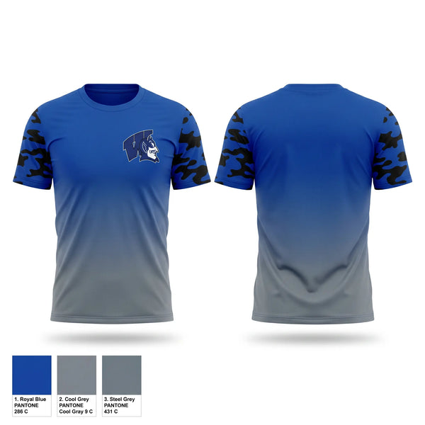 Short Sleeve Performance Shirt, Wayne Community High School Wrestling, Wrestling, Teamtime, Team time, sublimation, custom sports apparel, team uniforms, spirit wear, spiritwear, sports uniforms, custom shirts, team store, custom team store, fundraiser sports, apparel fundraiser