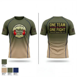 Short Sleeve Performance Shirt, Universal Boxing Gym, National Guard, Teamtime, Team time, sublimation, custom sports apparel, team uniforms, spirit wear, spiritwear, sports uniforms, custom shirts, team store, custom team store, fundraiser sports, apparel fundraiser