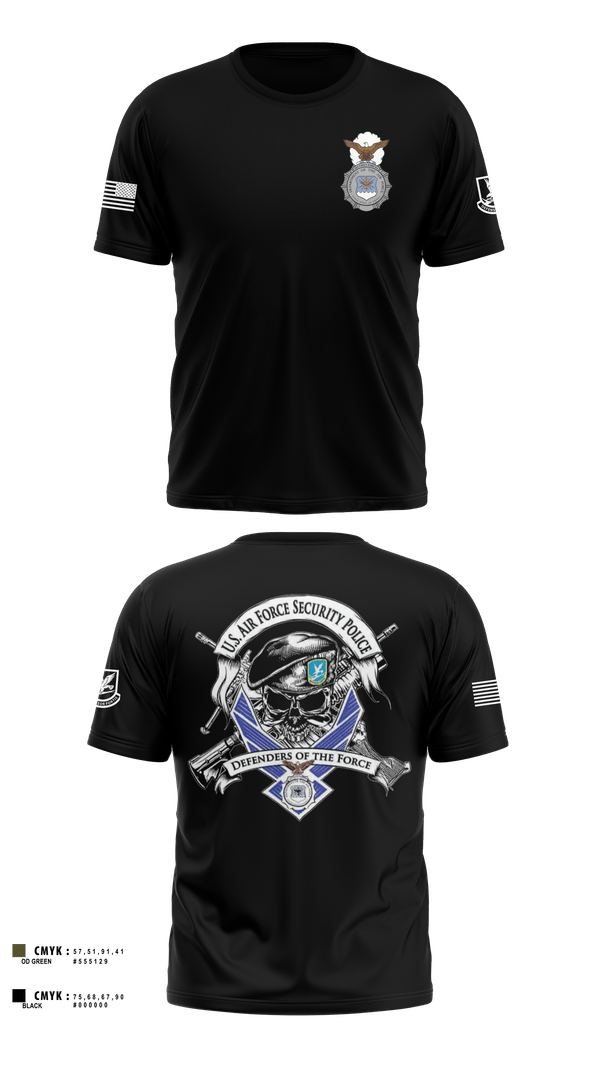 Short Sleeve Performance Shirt, 101st security forces, Air Force, Teamtime, Team time, sublimation, custom sports apparel, team uniforms, spirit wear, spiritwear, sports uniforms, custom shirts, team store, custom team store, fundraiser sports, apparel fundraiser