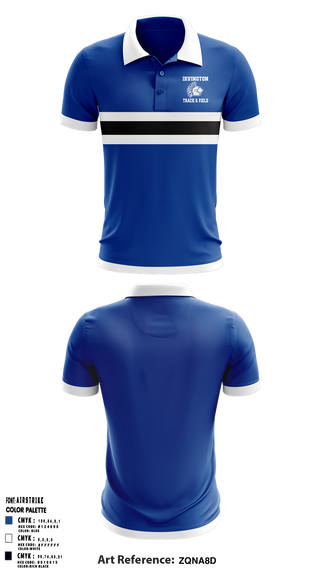 Short Sleeve Performance Polo, Irvington knights Elite Track Club, Track & Field, Teamtime, Team time, sublimation, custom sports apparel, team uniforms, spirit wear, spiritwear, sports uniforms, custom shirts, team store, custom team store, fundraiser sports, apparel fundraiser