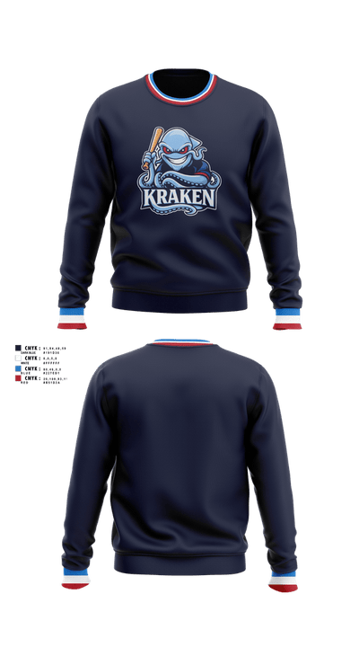 Kraken 55398637 Crew Neck Sweatshirt - 1