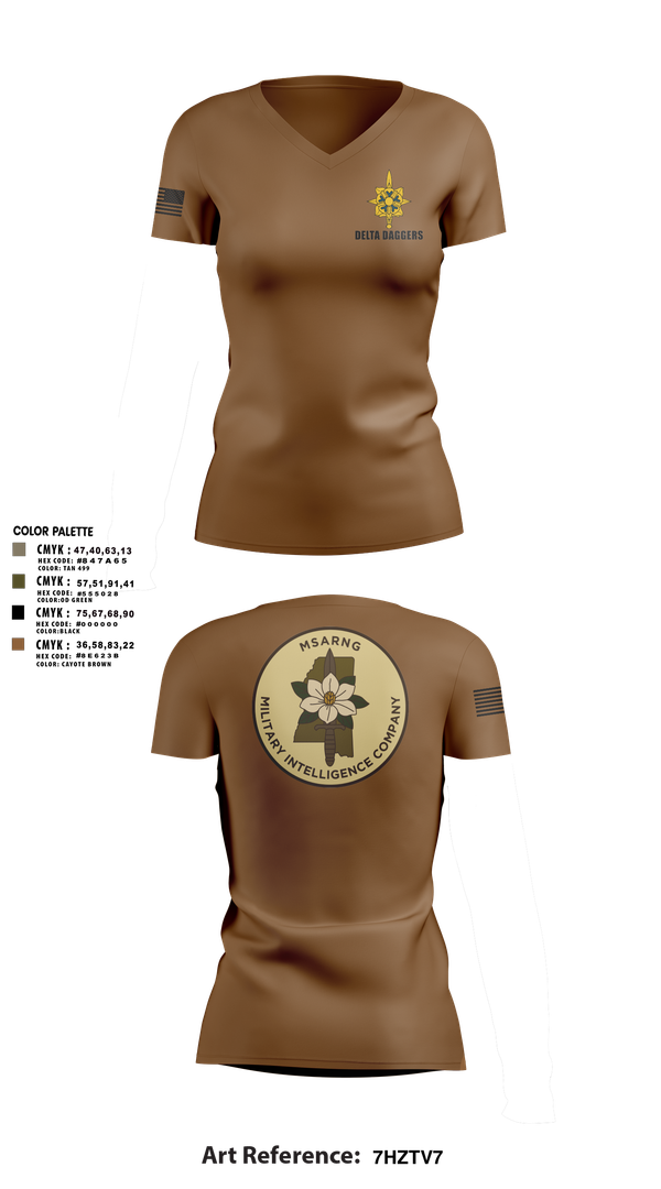 Womens Short Sleeve Vneck Shirt, , National Guard, Teamtime, Team time, sublimation, custom sports apparel, team uniforms, spirit wear, spiritwear, sports uniforms, custom shirts, team store, custom team store, fundraiser sports, apparel fundraiser