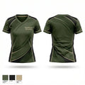 Opulence Security 22783691 Women's Short Sleeve V-neck Shirt - 1