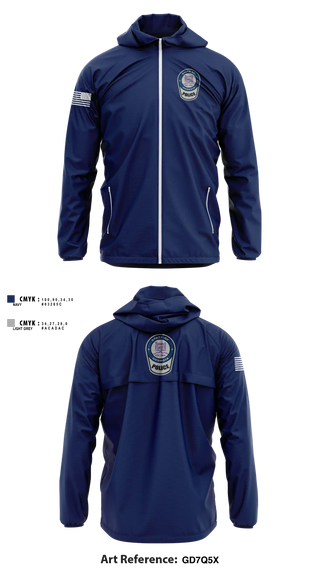 Windbreaker, team name, Police, Teamtime, Team time, sublimation, custom sports apparel, team uniforms, spirit wear, spiritwear, sports uniforms, custom shirts, team store, custom team store, fundraiser sports, apparel fundraiser