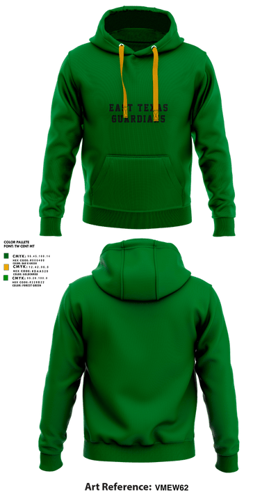 East Texas guardians 6351001 Hoodie - 1