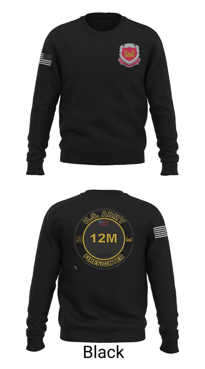 1153rd Firefighter Unit 94672135 Crew Neck Sweatshirt - 24