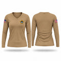 Ramsey County Sheriff's Office Women's Long Sleeve V-neck Shirt - 1