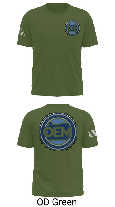 Oregon Emergency Management 48984222 Short Sleeve Performance Shirt - 53