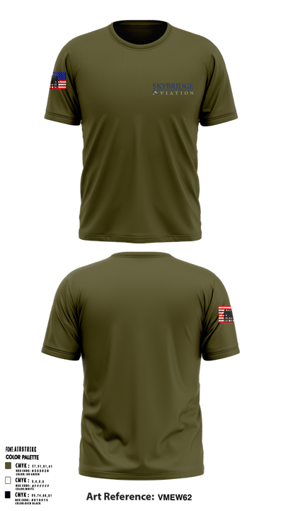 SkyBridge Aviation 74351240 Old School Cotton Feel Shirt - 2