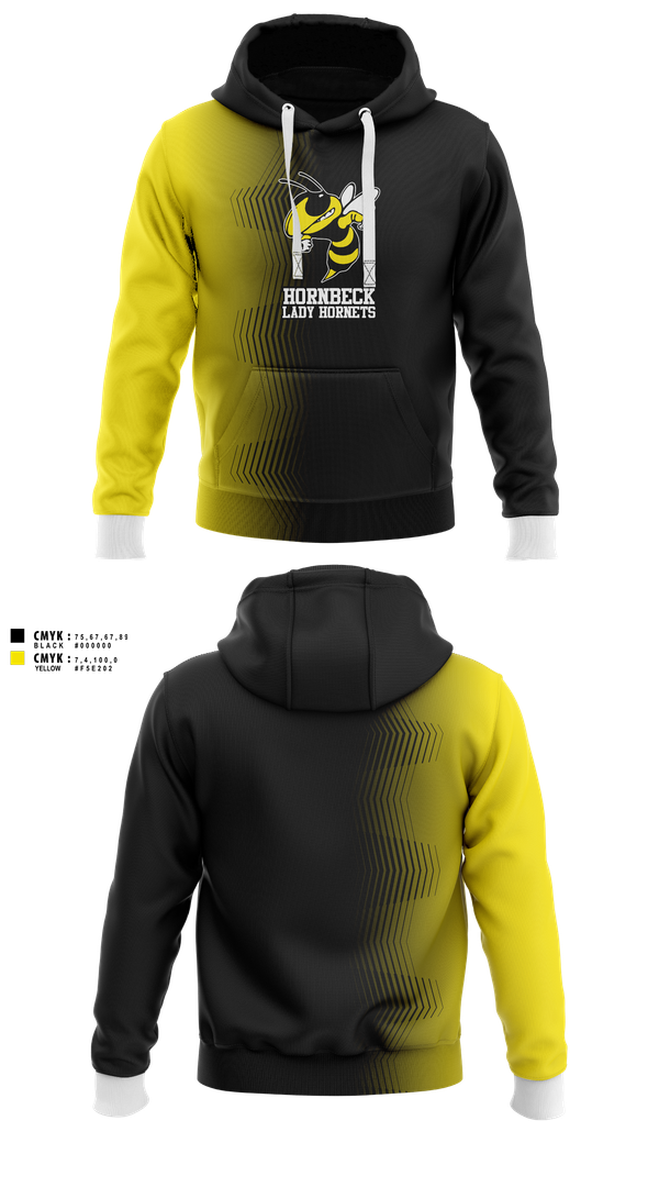 Hoodie, Hornbeck Lady Hornets, Softball, Teamtime, Team time, sublimation, custom sports apparel, team uniforms, spirit wear, spiritwear, sports uniforms, custom shirts, team store, custom team store, fundraiser sports, apparel fundraiser