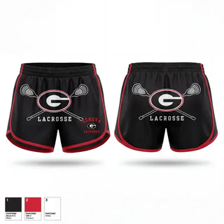 Womens Shorts, Geneva, Men's Lacrosse, Teamtime, Team time, sublimation, custom sports apparel, team uniforms, spirit wear, spiritwear, sports uniforms, custom shirts, team store, custom team store, fundraiser sports, apparel fundraiser