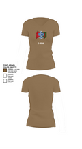 3-66 AR 33931527 Women's Short Sleeve V-neck Shirt - 4