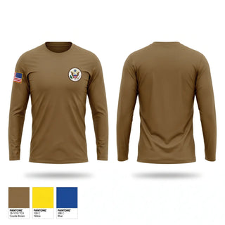 Long Sleeve Performance Shirt, USS GERMANTOWN, Navy, Teamtime, Team time, sublimation, custom sports apparel, team uniforms, spirit wear, spiritwear, sports uniforms, custom shirts, team store, custom team store, fundraiser sports, apparel fundraiser