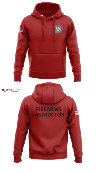 Hoodie, FBOP FIREARMS INSTRUCTOR, Police, Teamtime, Team time, sublimation, custom sports apparel, team uniforms, spirit wear, spiritwear, sports uniforms, custom shirts, team store, custom team store, fundraiser sports, apparel fundraiser