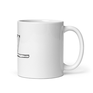 Takeova Battle League 34316544 White Glossy Mug - Medium