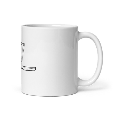 Takeova Battle League 34316544 White Glossy Mug - Medium