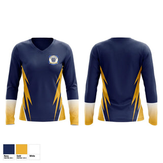 Womens Long Sleeve Vneck Shirt, Grays Guardian Protective Services, , Teamtime, Team time, sublimation, custom sports apparel, team uniforms, spirit wear, spiritwear, sports uniforms, custom shirts, team store, custom team store, fundraiser sports, apparel fundraiser