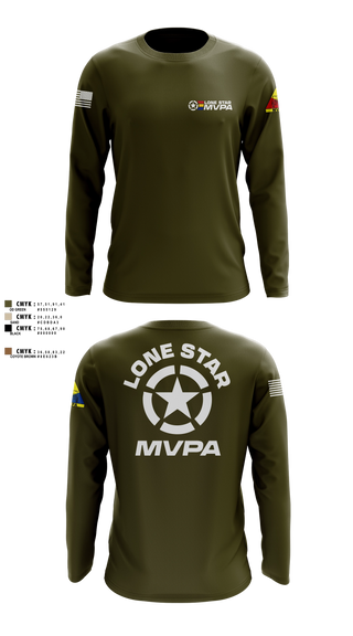 Long Sleeve Performance Shirt, Lone Star MVPA, , Teamtime, Team time, sublimation, custom sports apparel, team uniforms, spirit wear, spiritwear, sports uniforms, custom shirts, team store, custom team store, fundraiser sports, apparel fundraiser