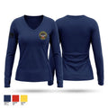 Atlanta Police Department Women's Long Sleeve V-neck Shirt - 1
