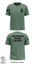Brookhaven K9 Unit 85108854 Short Sleeve Performance Shirt - 2