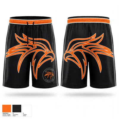 Fennville Blackhawks 11910302 Athletic Shorts With Pockets - 1