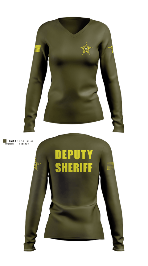 Womens Long Sleeve Vneck Shirt, Patrol, Police, Teamtime, Team time, sublimation, custom sports apparel, team uniforms, spirit wear, spiritwear, sports uniforms, custom shirts, team store, custom team store, fundraiser sports, apparel fundraiser