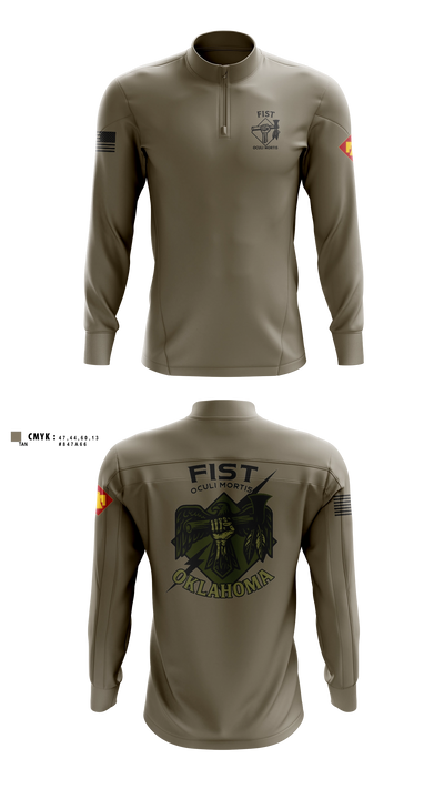 HHB 160th FIST 59313657 Quarter Zip Jacket - 5