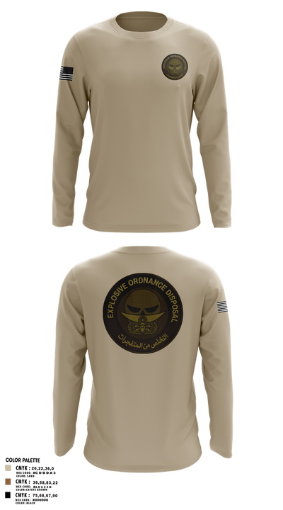 EOD 50883940 Long Sleeve Performance Shirt 1