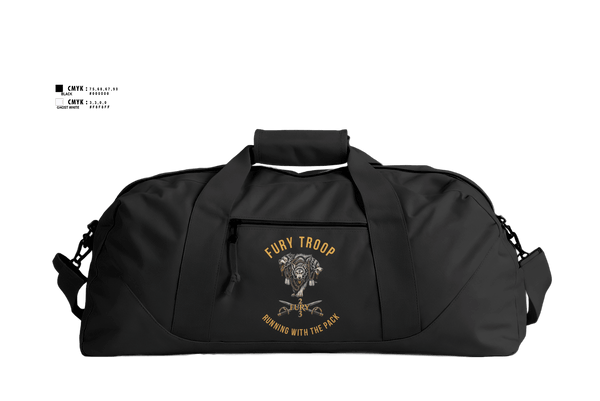 Duffle Bag, 3/2 CR Fury Troop, Army, Teamtime, Team time, sublimation, custom sports apparel, team uniforms, spirit wear, spiritwear, sports uniforms, custom shirts, team store, custom team store, fundraiser sports, apparel fundraiser