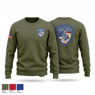 Crew Neck Sweatshirt, Woodville State University Police Department, Police, Teamtime, Team time, sublimation, custom sports apparel, team uniforms, spirit wear, spiritwear, sports uniforms, custom shirts, team store, custom team store, fundraiser sports, apparel fundraiser