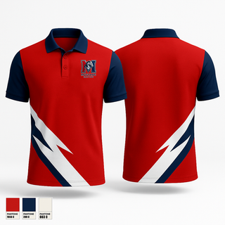 Short Sleeve Performance Polo, Mull Mustangs, Men's Basketball, Teamtime, Team time, sublimation, custom sports apparel, team uniforms, spirit wear, spiritwear, sports uniforms, custom shirts, team store, custom team store, fundraiser sports, apparel fundraiser