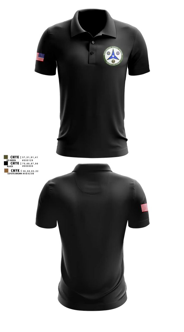 Short Sleeve Performance Polo, 38th RSG, Army, Teamtime, Team time, sublimation, custom sports apparel, team uniforms, spirit wear, spiritwear, sports uniforms, custom shirts, team store, custom team store, fundraiser sports, apparel fundraiser