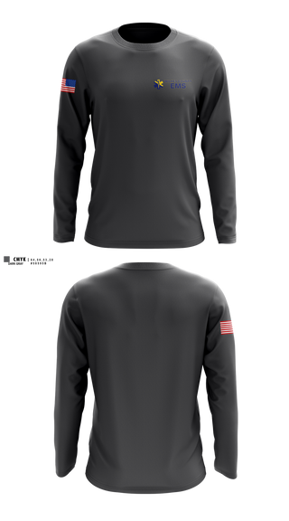Long Sleeve Performance Shirt, Wilkes County EMS, EMS/EMT, Teamtime, Team time, sublimation, custom sports apparel, team uniforms, spirit wear, spiritwear, sports uniforms, custom shirts, team store, custom team store, fundraiser sports, apparel fundraiser